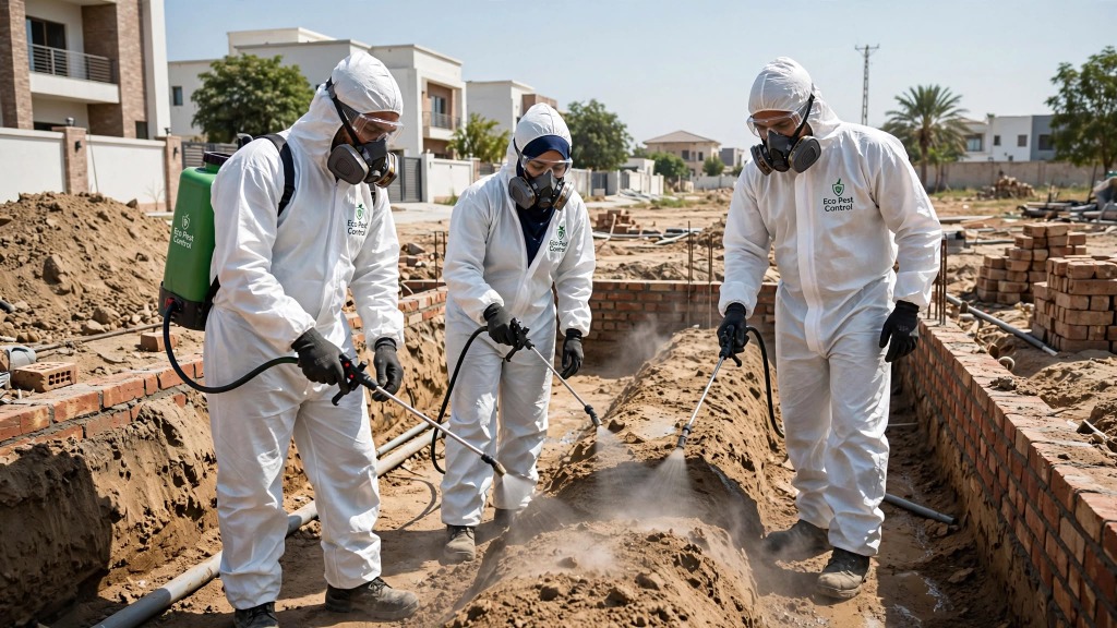 Pre-Construction Foundation Soil Termite Treatment