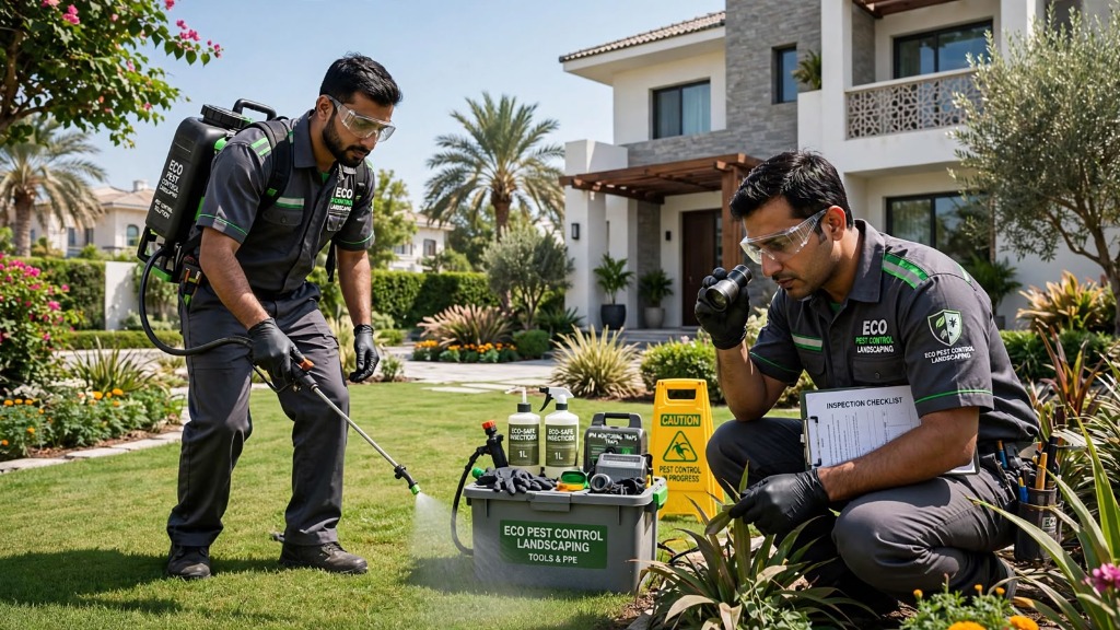Lawn Garden Landscape Pest Treatment Villa