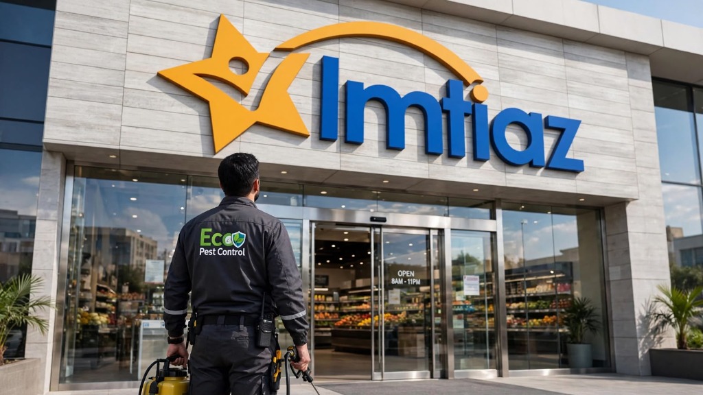 Commercial Supermarket Pest Control Imtiaz Entrance