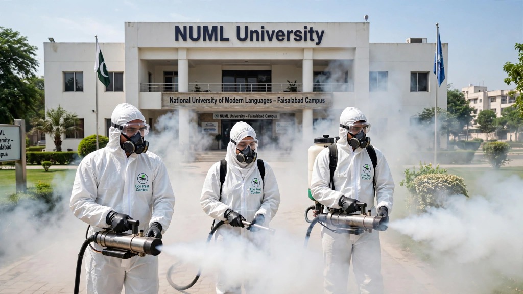 NUML University Campus Mosquito Dengue Thermal Fogging